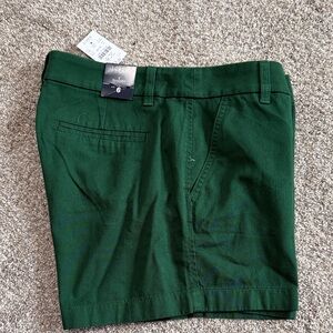J. Crew Forest Green Women's Bermudas